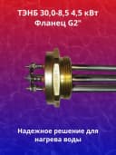 ТЭНБ 30,0 - 8,5 / 4,5 J 220/380 G 2"